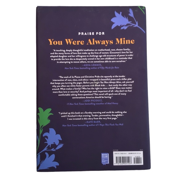 You Were Always Mine Christine Pride & Jo Piazza- Hardcover Book - Picture 2 of 5